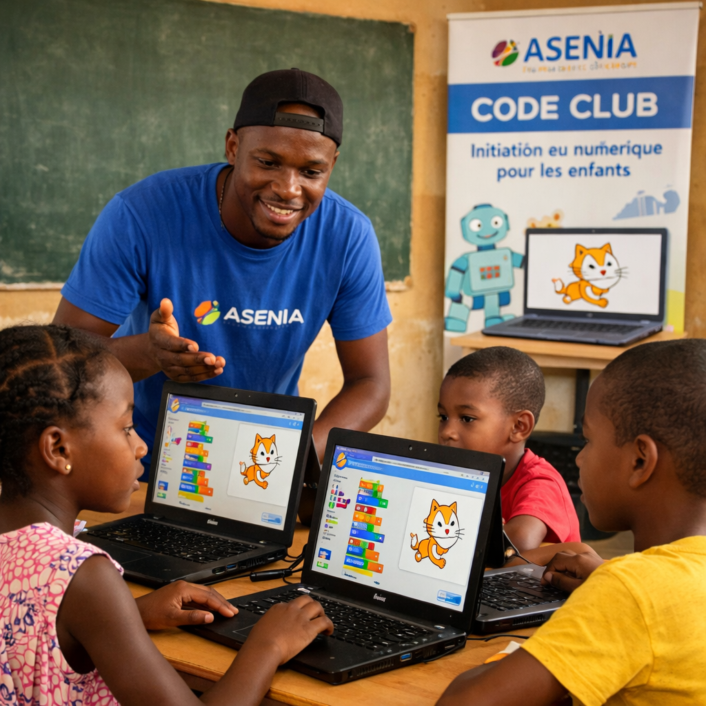Session ASENIA Code Club – site pilote